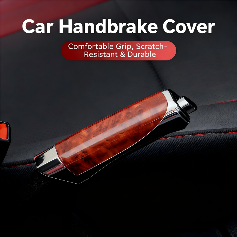 Car handbrake sleeve, carbon fiber textured handbrake cover, handbrake decorative sleeve, handbrake protective cover