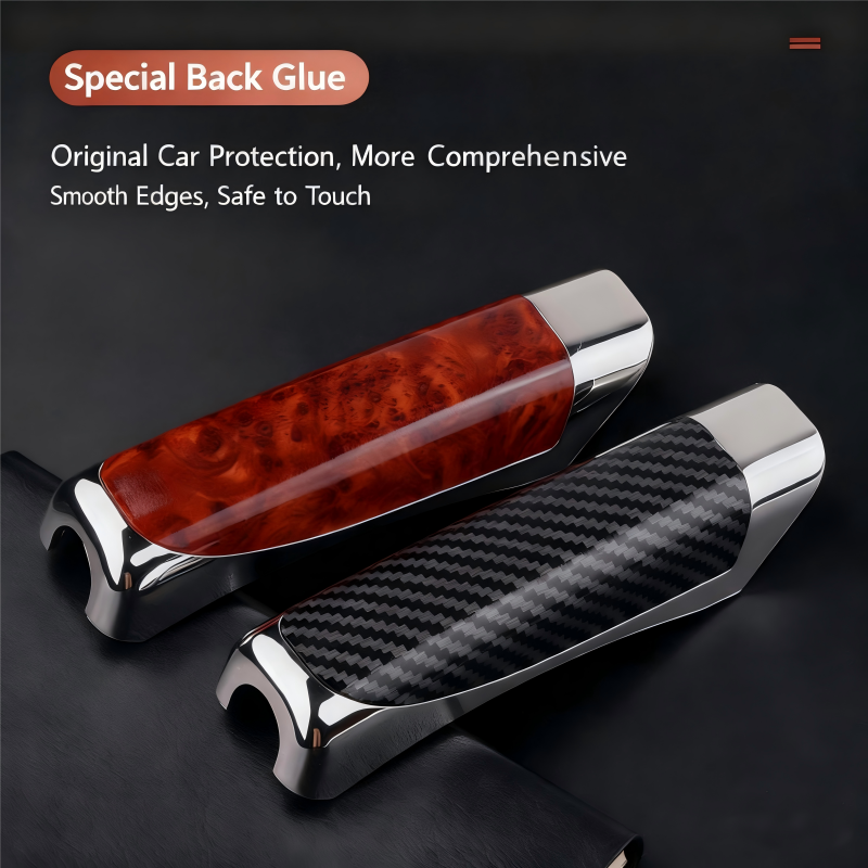Car handbrake sleeve, carbon fiber textured handbrake cover, handbrake decorative sleeve, handbrake protective cover
