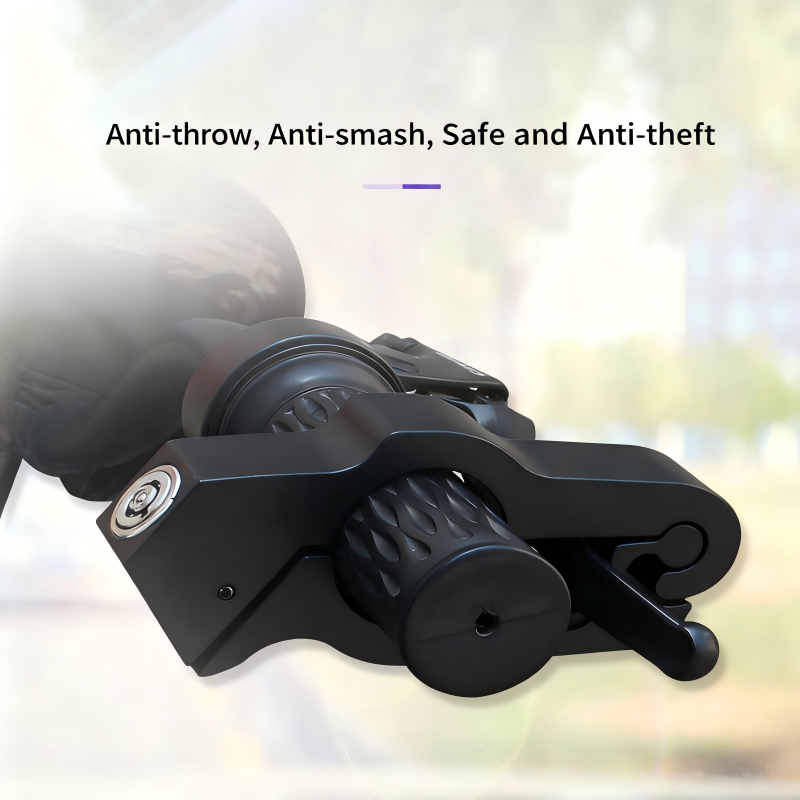Universal scooter brake lock, alloy steel anti-theft bicycle handlebar lock, disc brake lock with alarm for lightweight motorcycles and electric bicycles, throttle grip lock