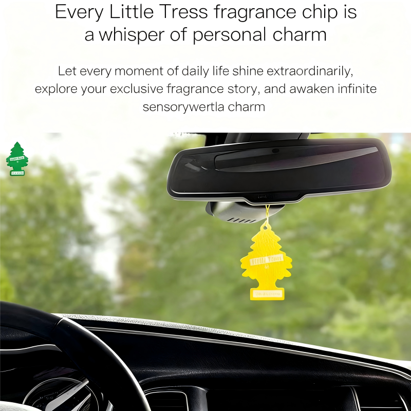 American Little Tree Car Air Freshener, Christmas Tree Vent Scented Tablet, Hanging Deodorizer for Car