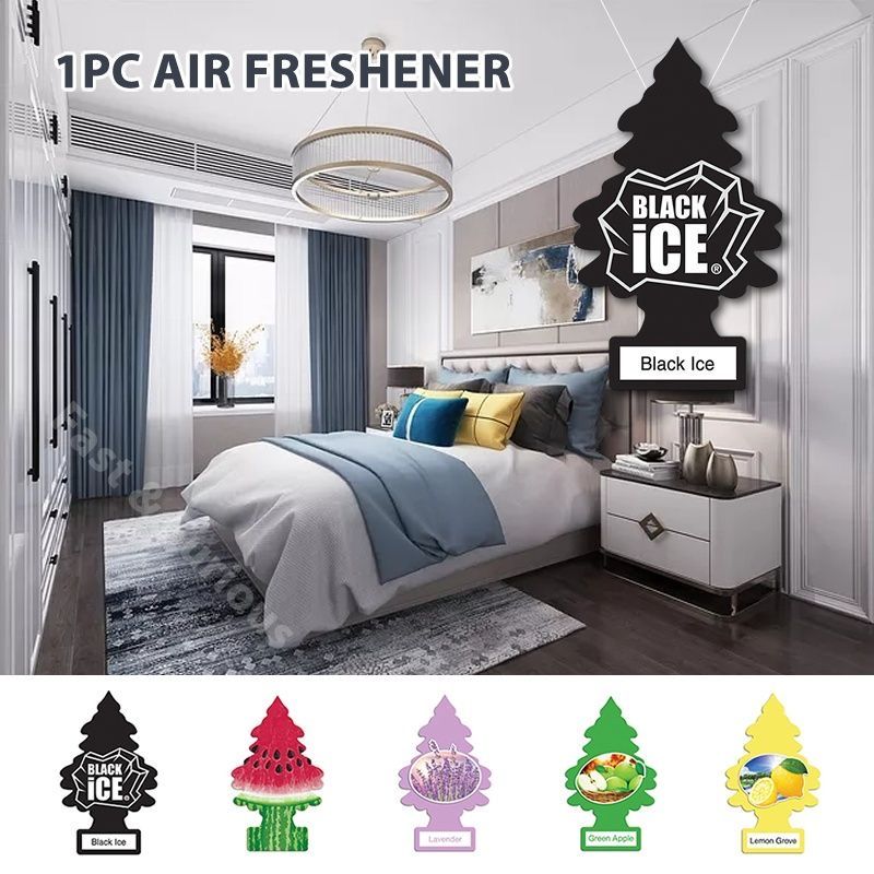 American Little Tree Car Air Freshener, Christmas Tree Vent Scented Tablet, Hanging Deodorizer for Car