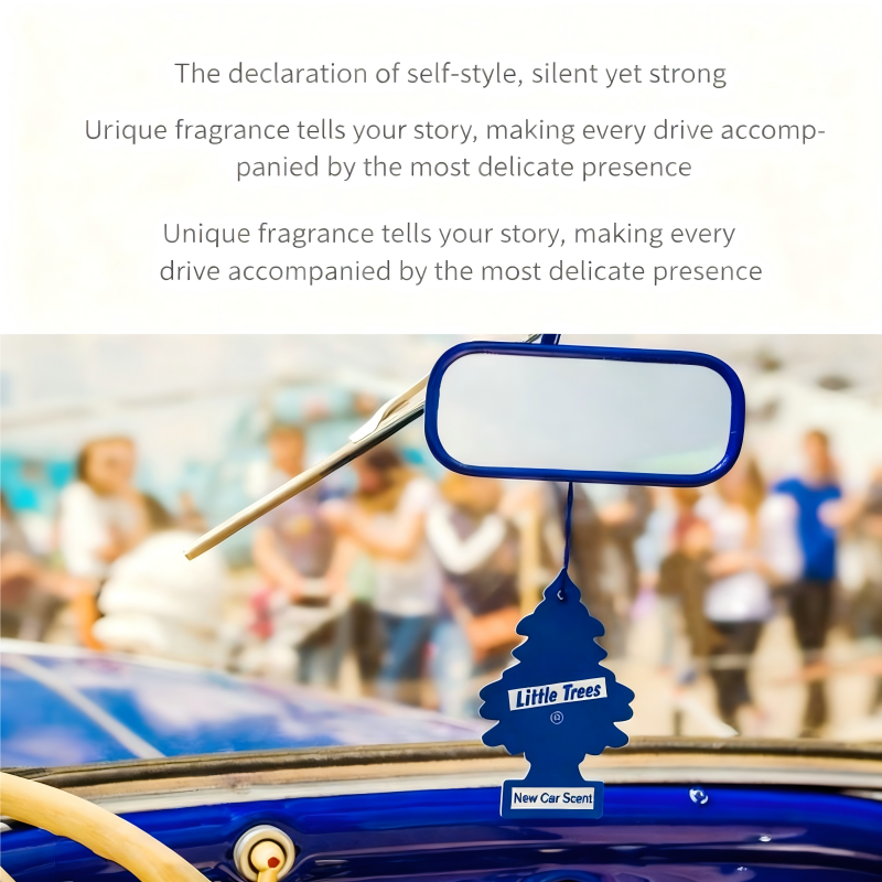 American Little Tree Car Air Freshener, Christmas Tree Vent Scented Tablet, Hanging Deodorizer for Car