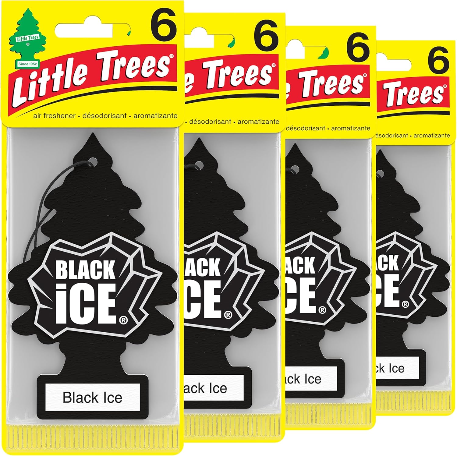 American Little Tree Car Air Freshener, Christmas Tree Vent Scented Tablet, Hanging Deodorizer for Car