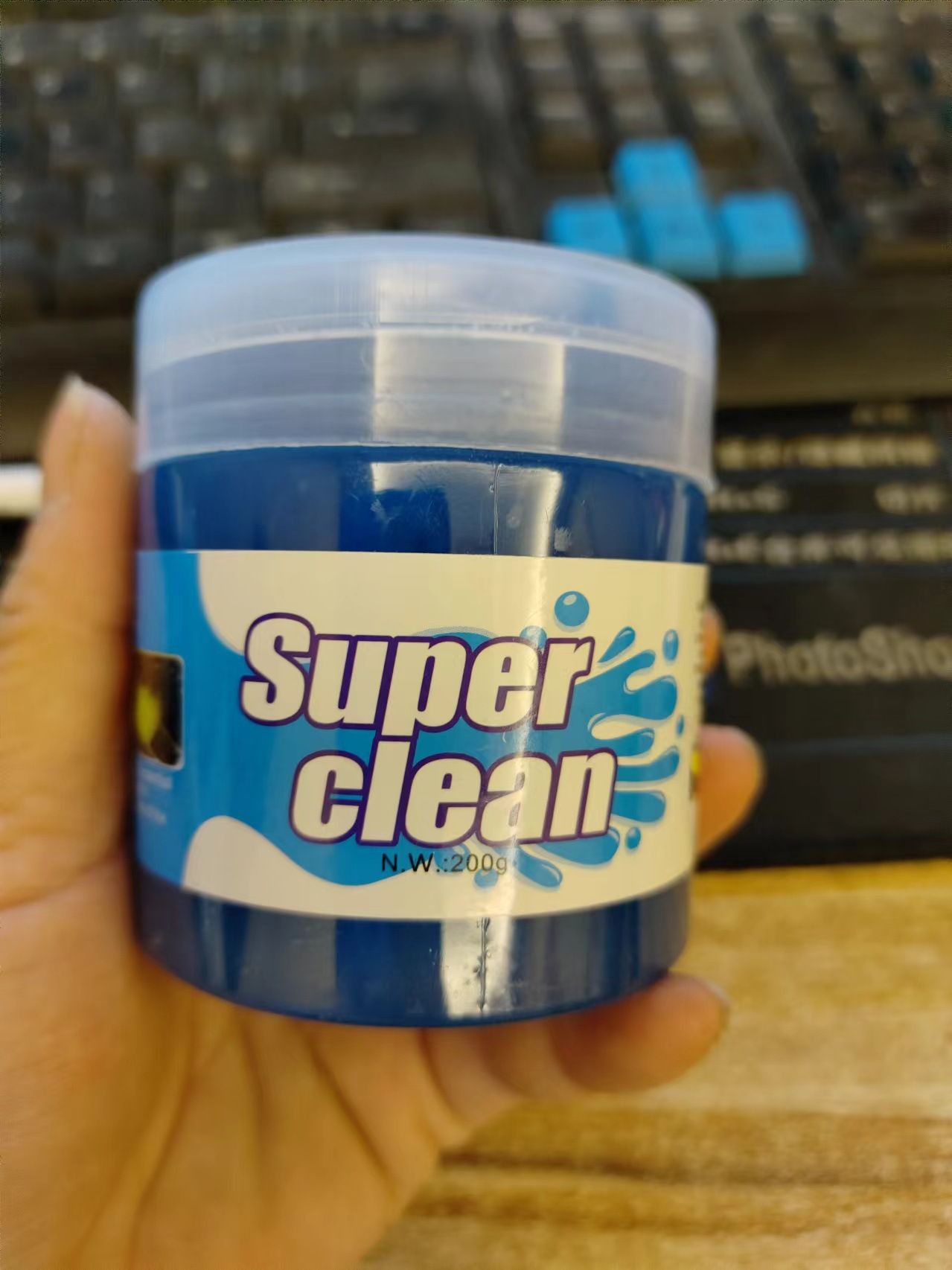 Cleaning Gel, Magic Car Cleaning Clay, Dust-Removing Gel for Computer KeyboardsCleaning Gel, Magic Car Cleaning Clay, Dust-Removing Gel for Computer Keyboards