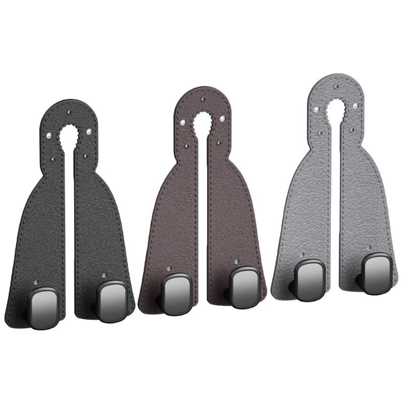 Car seat back double hook multifunctional car phone holder hidden storage compartment split car hook