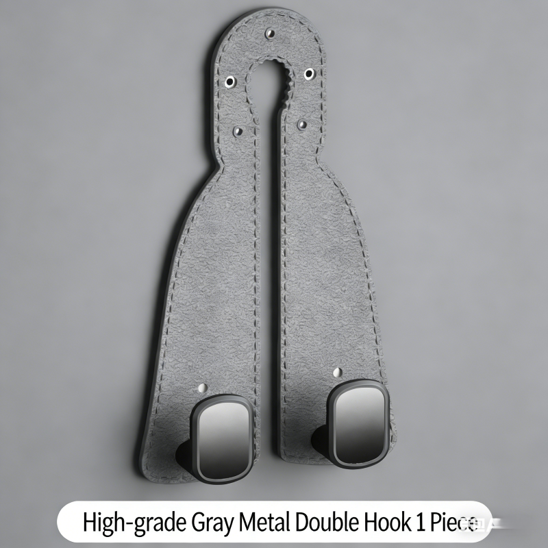 Car seat back double hook multifunctional car phone holder hidden storage compartment split car hook