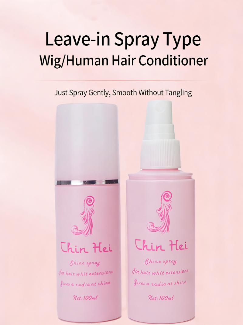 Wig Care Liquid Spray Anti-Static Care Agent Anti-Frizz Essential Oil Leave-in Care Smoothing Agent Fake Hair Care Tool Care Oil Special Set