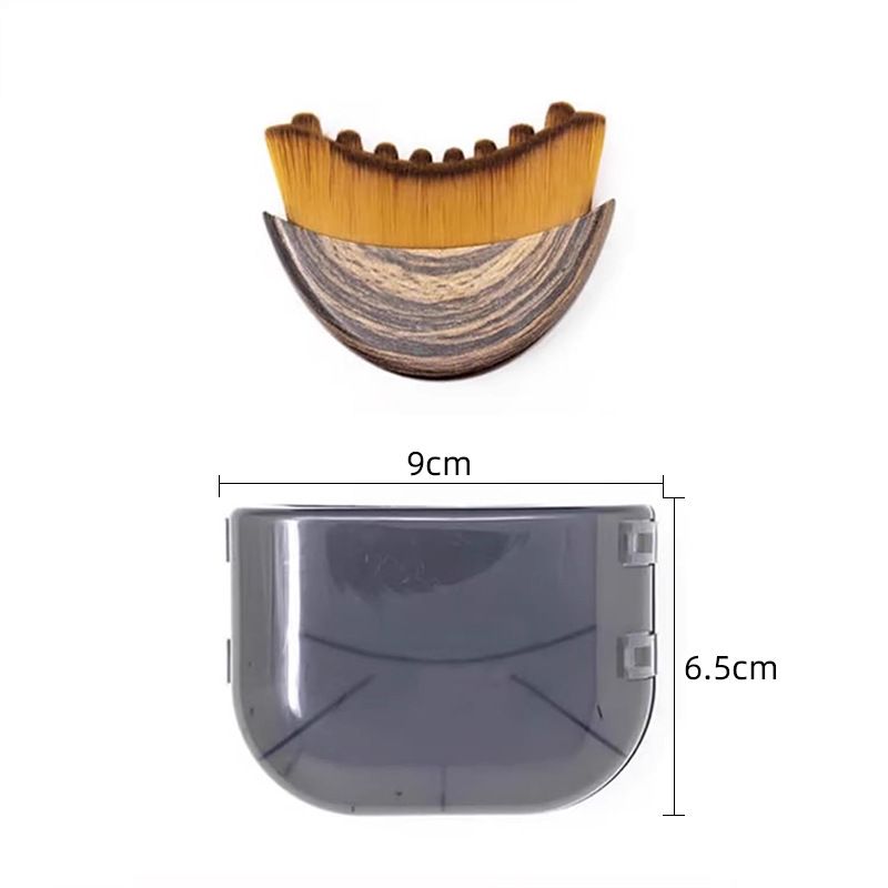Lymphatic Contour Face Brush Lymphatic Facial Makeup Brush Body Cleansing Brush Lymphatic Contour Brush Moon Toothbrush Facial Brush Massage Care Brush