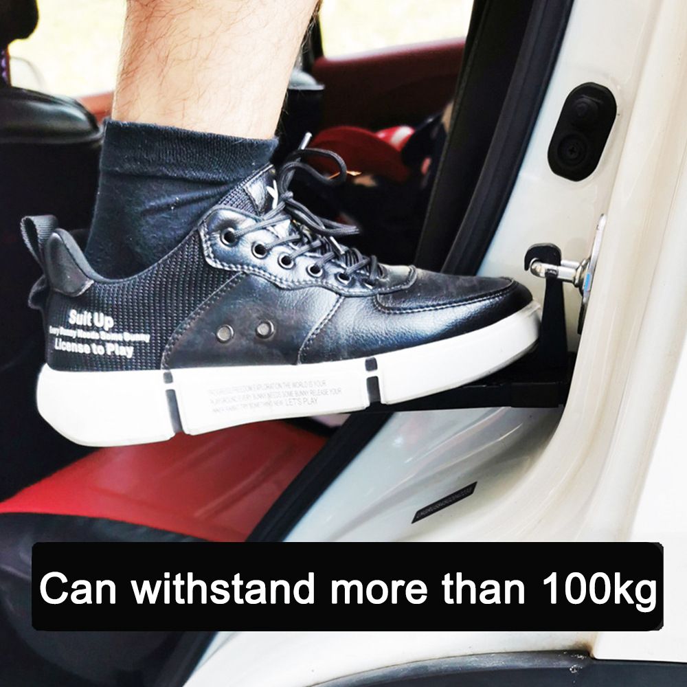 Car doorstep, multifunctional car assist pedal, suv on the roof pedal assist hook, door footrest, car window breaker