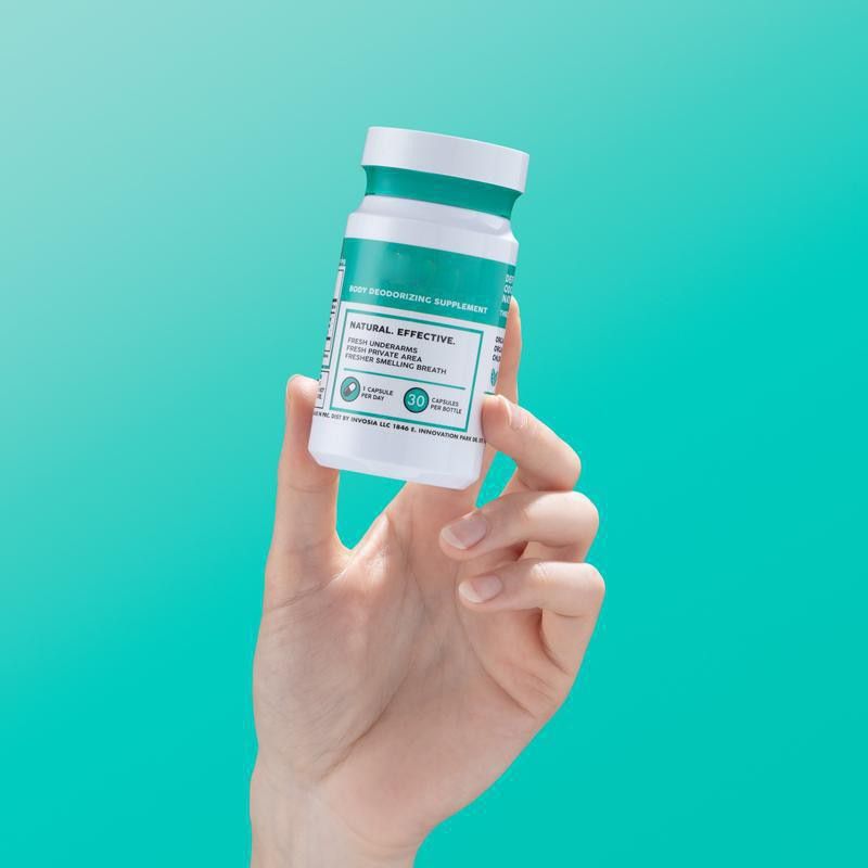 60 pieces of deos Full Body Deodorant Supplement IDEOS Internal Deodorant Body Cleansing Capsules