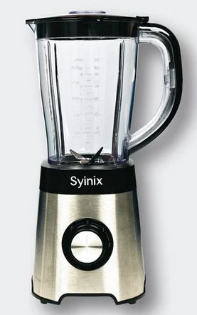 🔥 Syinix 2-in-1 High-Speed Blender with Grinder – 1.5L Durable Jar, Sharp Stainless Steel Blades, Multi-Speed Settings | Perfect for Smoothies, Spices, Juices & More | Powerful & Reliable