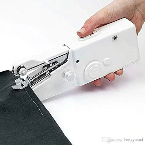 🧵 Handy Stitch Portable Handheld Sewing Machine – Mini Cordless Stitcher for Quick Fabric Repairs, Clothes, DIY Crafts, Curtains, Home & Travel – Lightweight & Battery Operated Sewing Tool 🧵