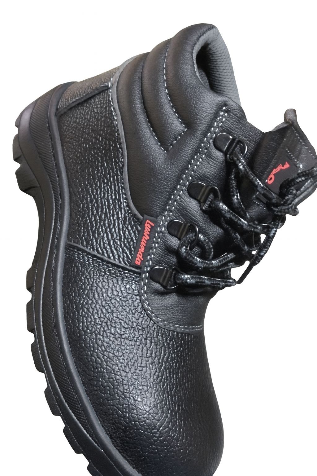 Generic Black Safety Boots – All Seasons Industrial & Home Use | Durable, Anti-Slip, Steel Toe, Comfortable Fit