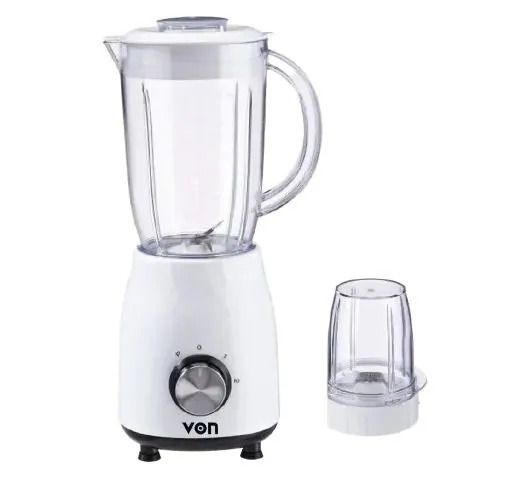 ⚡ Von 1.2L Blender + Mill – 2-in-1 Kitchen Appliance | Powerful Motor, Durable Design, 12 Months Motor Warranty