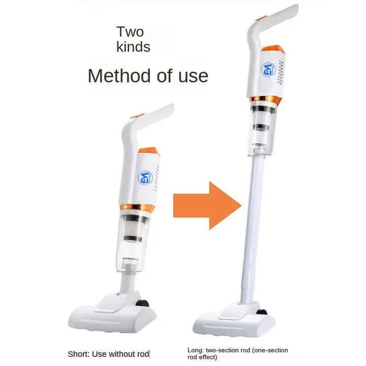 ElectroMate Wireless Vacuum Cleaner – Cordless, Lightweight & Powerful – 3-in-1 Multifunction Stick Vacuum for Home, Office & Car Cleaning