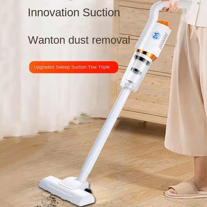 ElectroMate Wireless Vacuum Cleaner – Cordless, Lightweight & Powerful – 3-in-1 Multifunction Stick Vacuum for Home, Office & Car Cleaning