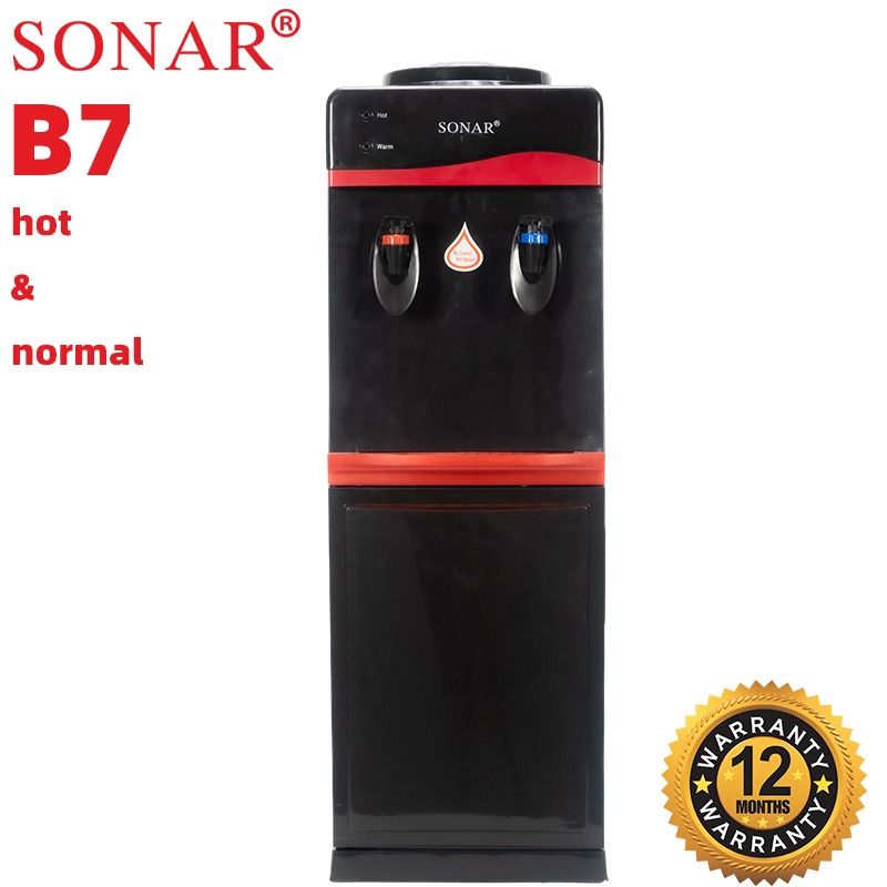 Sonar A7 Free-Standing Water Dispenser – Hot & Normal – Stylish White Design, Durable Build for Home & Office