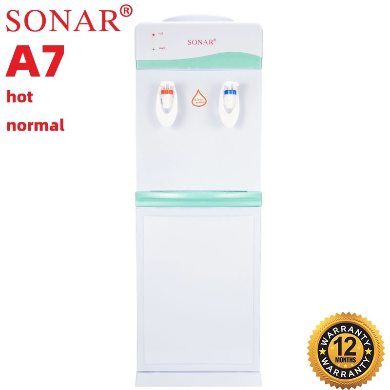 Sonar A7 Free-Standing Water Dispenser – Hot & Normal – Stylish White Design, Durable Build for Home & Office