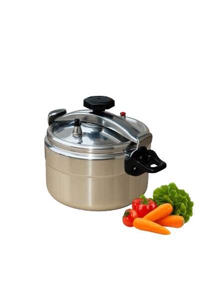 High-Quality  Aluminum Pressure Cooker, 5L,7L,9L – Fast Cooking Pot, Durable Design, Safe Lock System, Energy-Saving, Ideal for Beans, Githeri, Stews & Vegetables