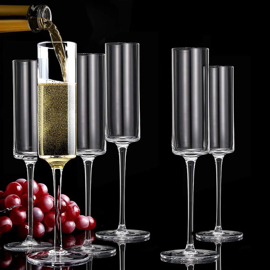 LONG CHAMPAGNE GLASSES