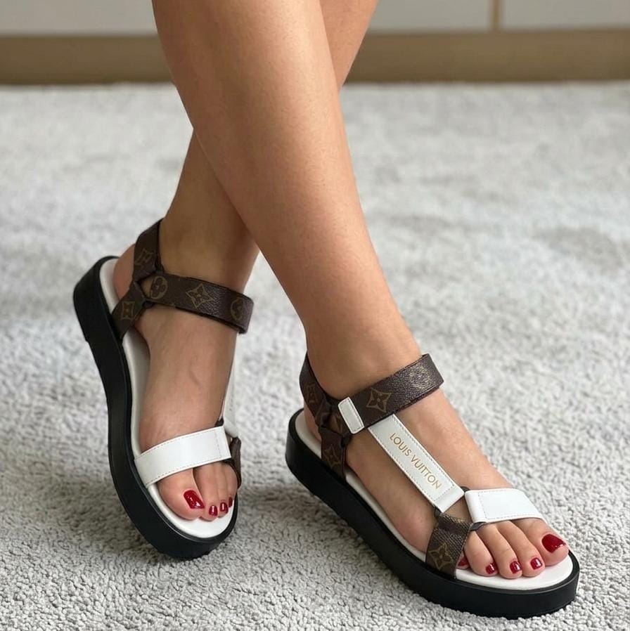 NEW CLASSY AND UNIQUE LOUI$ VUITTON SPORTSSANDALS