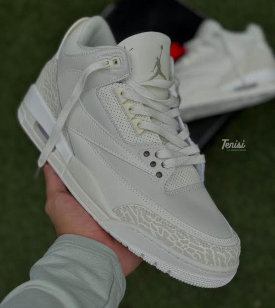 Air Jordan 3 Cactus Sneakers, Best Quality Fashion Men's Shoes/ Women's Shoes Unisex J3 Sneakers