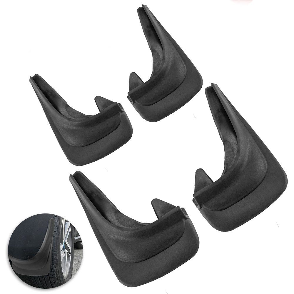 Universal Car Mudguard Mud Flaps Car Accessories Wear Resistant Splash Guard Fit Most Vehicles Front and Rear Mudguard Strong Tenacity Body Protection