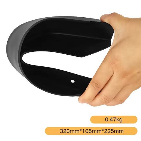 Universal Car Mudguard Mud Flaps Car Accessories Wear Resistant Splash Guard Fit Most Vehicles Front and Rear Mudguard Strong Tenacity Body Protection