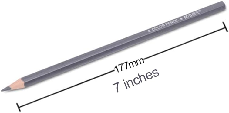 CBC 12 Pcs Colored Pencils Set M&G  – Vibrant, Smooth & Durable for School Children, Drawing, Sketching & School Projects