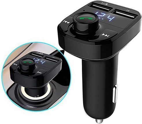 Wireless Bluetooth Handsfree Car Kit FM Transmitter MP3 Player USB 3.1A Charger Car Gadgets Electronics