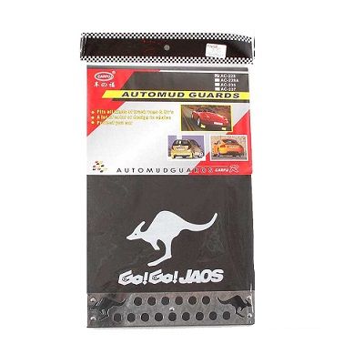 Universal Premium JAOS-Style Mud Flaps Splash Guards Mudguard - Tough, Sleek, Universal Fit Wear Resistant Mudflap (Black)