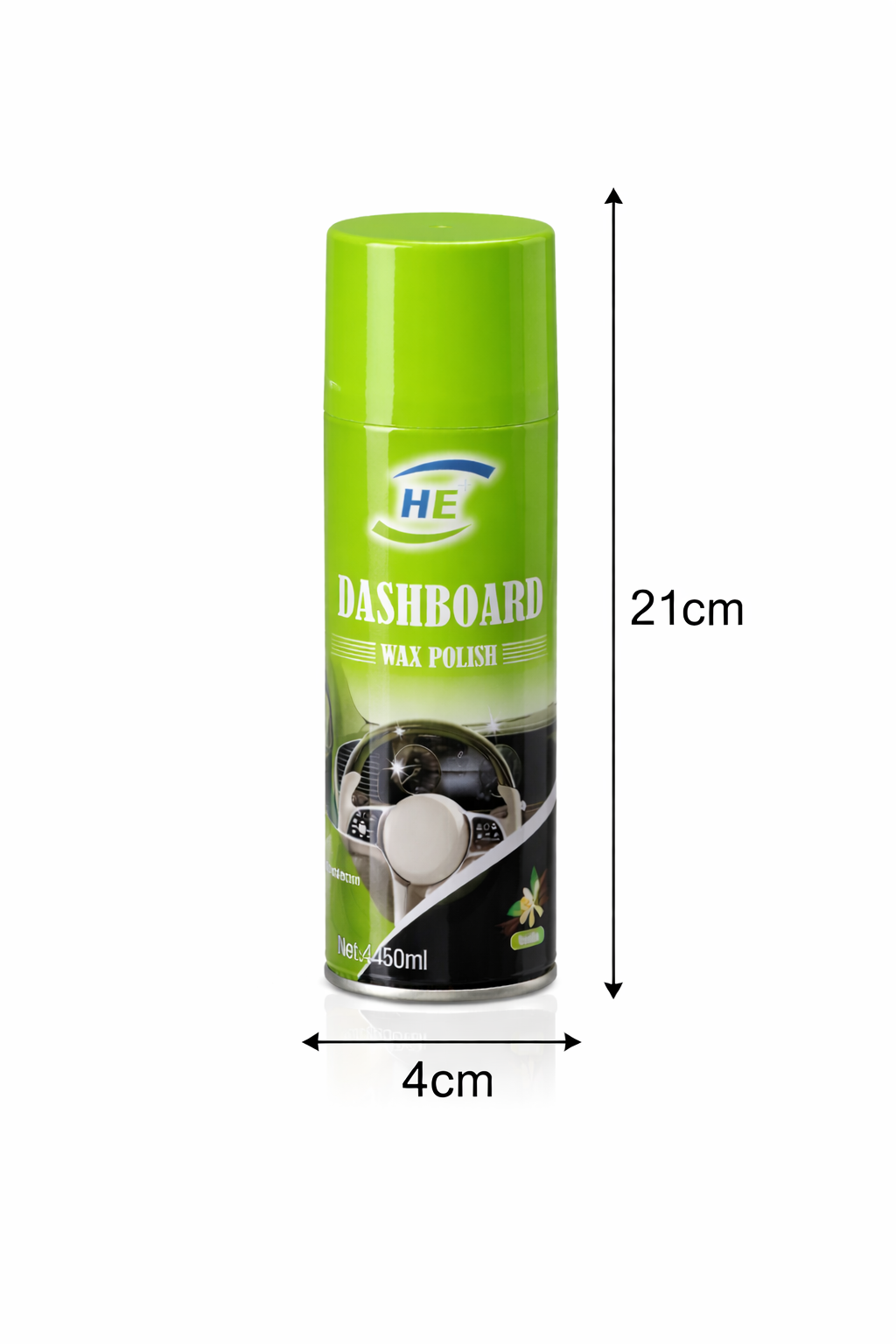 Car Dashboard Wax Polish Spray 450ml Dashboard Polish & Shiner Leather & Vinyl Cleaner Shine, Protect & Restore Car Interior Interior Detailer Spray