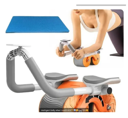 Anti-slip Abdominal Roller Ab Wheel Fitness Home Gym Workout Equipment Plastic Wheels Exercise Sliders Muscle Trainer Intelligent belly wheel