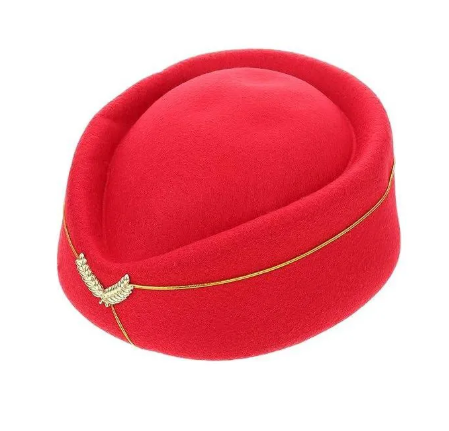 Stewardess Hat Beret Hat Women Air Hostesses Hat Party Hats Costume Cosplay