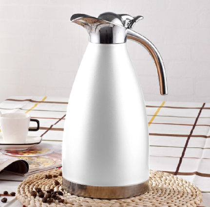 【Promotion】Jamespot 2.0L Stainless Steel Vacuum Coffee Pot Vacuum Thermos Flask