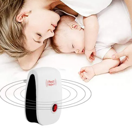 Electric Ultrasonic Pest Repeller to Repel Rats, Cockroach, Mosquito, Home Pest and Rodent Repelling Aid, Pack of 1