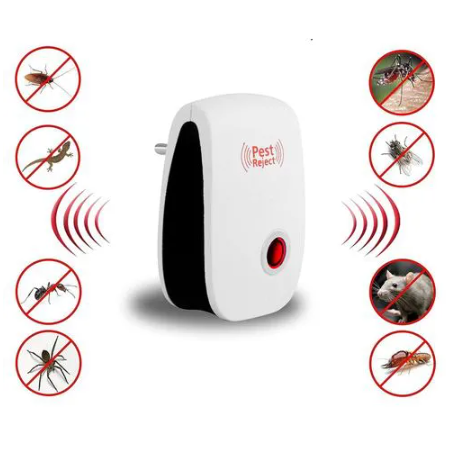 Electric Ultrasonic Pest Repeller to Repel Rats, Cockroach, Mosquito, Home Pest and Rodent Repelling Aid, Pack of 1