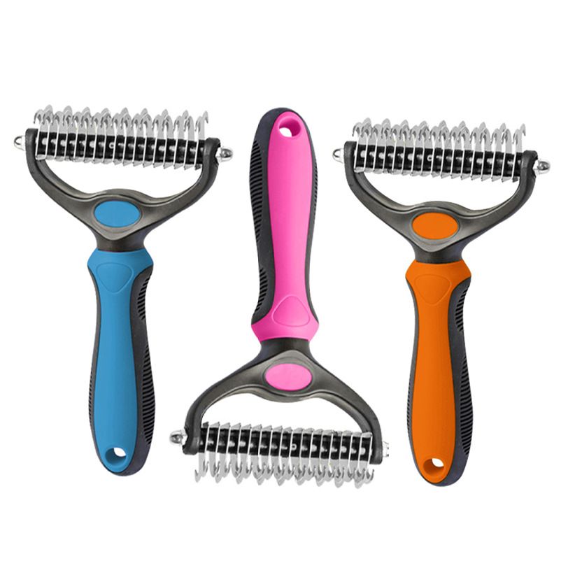 Grooming Professional Pet Dog Hair Remover Fur Knotter Puppy Cat Comb Brush Beauty Hair Removal Supplies