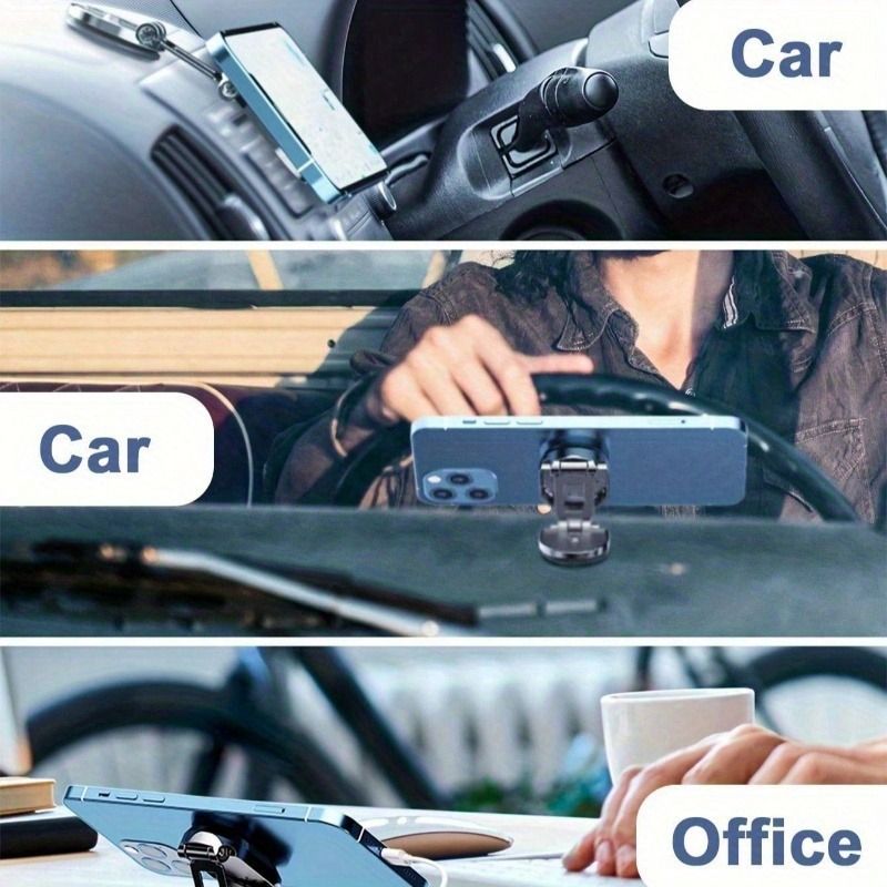 Ultra-Strong Magnetic Phone Holder – Hands-Free Car Mount,