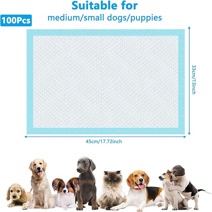 Thickened Deodorant & Super Absorbent Dog Pee Pads, Universal for Teddy Dogs & Cats, Pet Diapers, Sanitary Pads, Training Pads