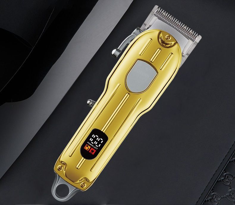 New Hair Trimmers High-quality Professional Men's Hair Clipper USB Electric Hair Clipper Rechargeable High-power Adjustable Oil Head Carved Bald Wigs Shaping Shaving Machine Hair Cutting Tools