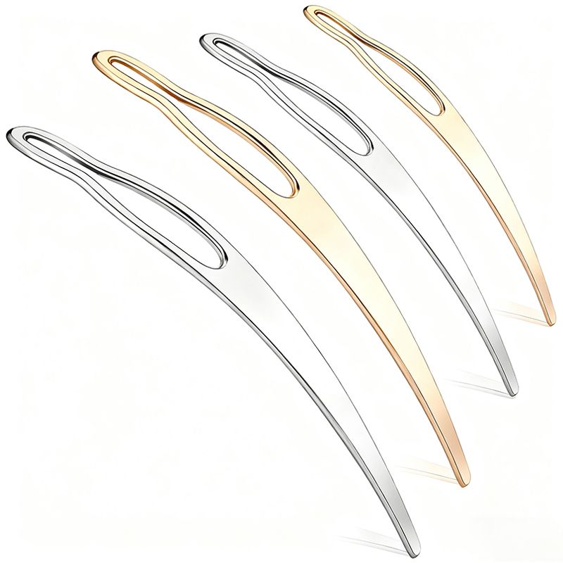 Curved Dreadlock Needle For Curl Hair Braids Crotchet Needle For Braid Sisterlocks Crochet  Hair Extensions Tools Dreadlocks interlocking needle