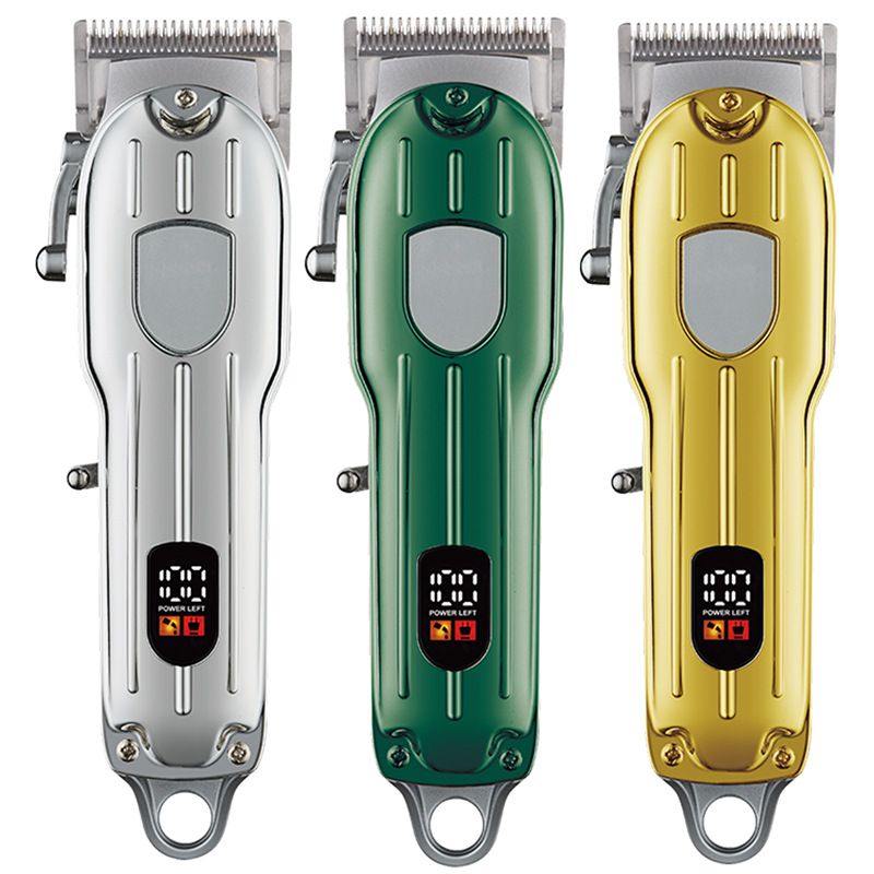 New Hair Trimmers High-quality Professional Men's Hair Clipper USB Electric Hair Clipper Rechargeable High-power Adjustable Oil Head Carved Bald Wigs Shaping Shaving Machine Hair Cutting Tools