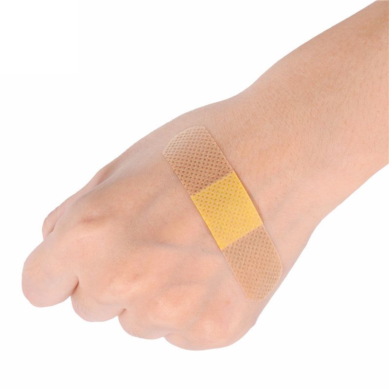 First Aid 100Pcs Band-Aid Household Breathable Disposable Medical For Small Wound Protection Fix The Injection Needles Hemostatic And Anti-inflammato Bandage Medical Gauze Wound Hemostasis Sticker