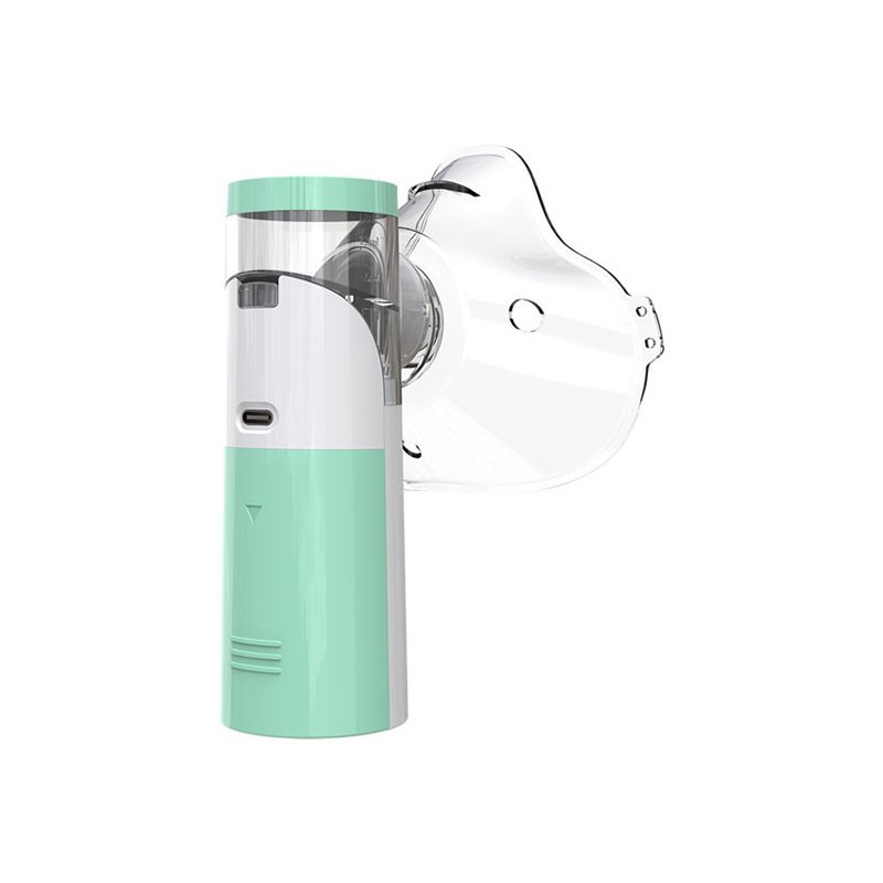 Medical Mesh Nebulizer Portable Handheld Ultrasonic Silent Automatic Nebulizer Silent Steam Nasal Humidifier Inhaler Tool For Baby Child Adult Children Cold Cough Asthma Medical Equipment