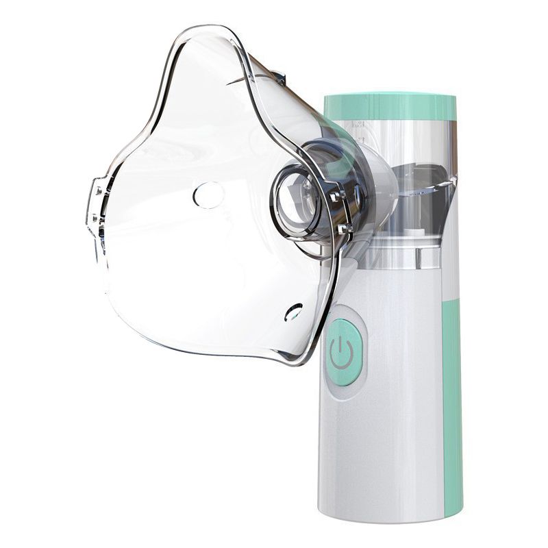 Medical Mesh Nebulizer Portable Handheld Ultrasonic Silent Automatic Nebulizer Silent Steam Nasal Humidifier Inhaler Tool For Baby Child Adult Children Cold Cough Asthma Medical Equipment