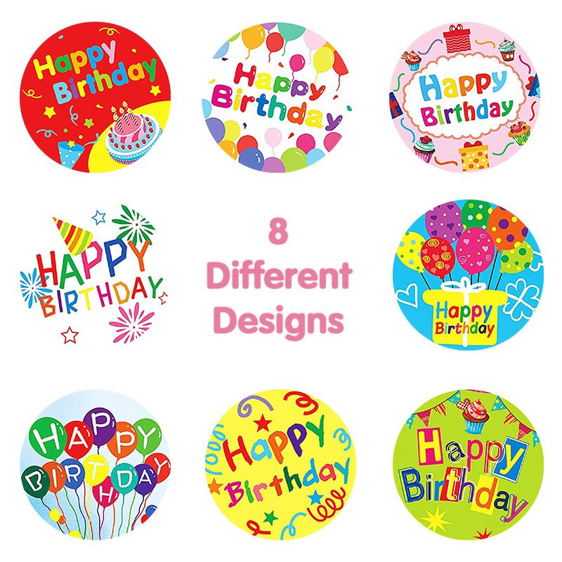 1000 PCS Cute  Animal Encouragement Stickers Children Reward Stickers DIY Decorative Paintings Cartoon Birthday Blessing Stickers Handmade Decoration Sealing Stickers Teacher Reward Holiday Decoratio