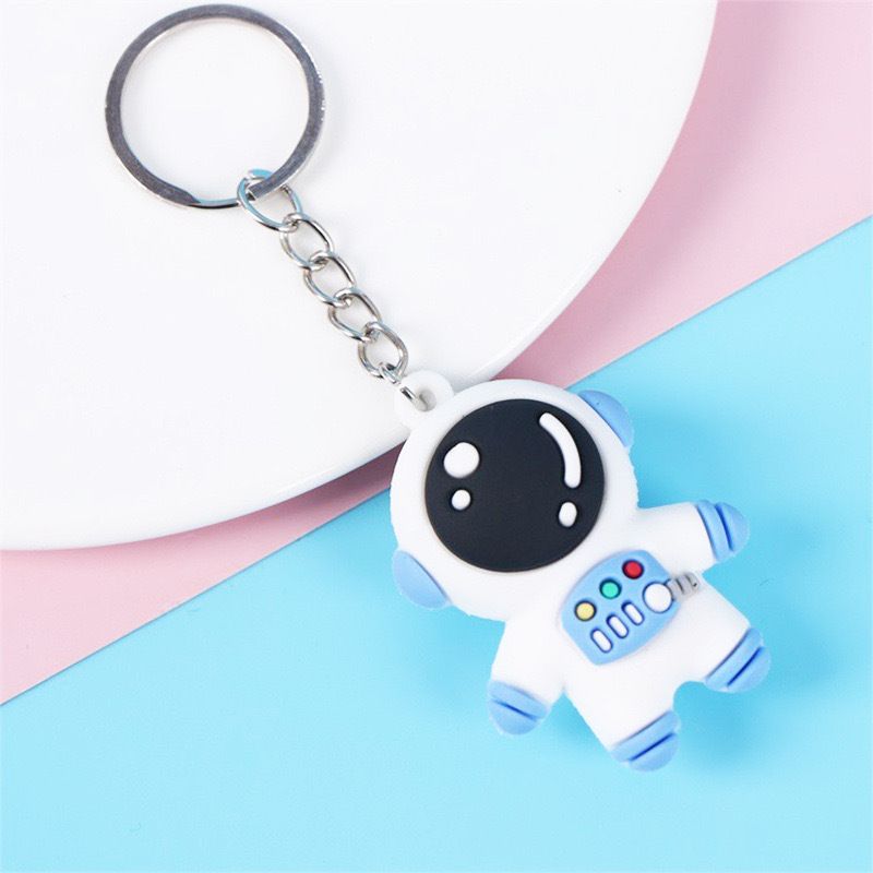 Astronaut Spaceman Keychain Keyring Car Keychain Pendant Student Cartoon Gift Doll Charm Backpack Pendant Gift For Girlfriends And Colleagues