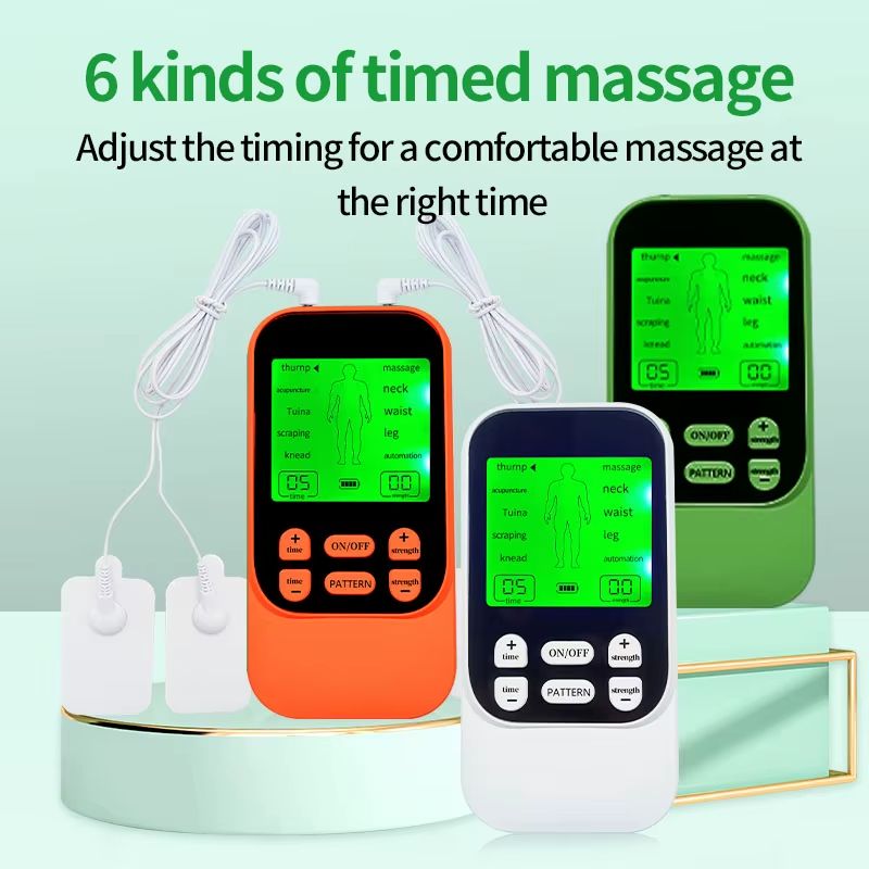 Electric Relaxation Muscle Stimulator 10 Mode Human Body EMS Pulse Neck Back Waist Leg Arm Physiotherapy Massager  for Back Neck Pain Relief Massage Tools