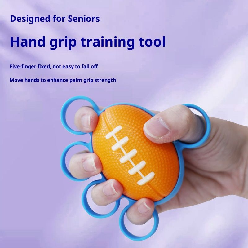 Hand Therapy Grip Strengthener Ball Stretcher Finger Power Fitness Arm Exercise Muscle Relex Recovery Rehabilitation Equipment